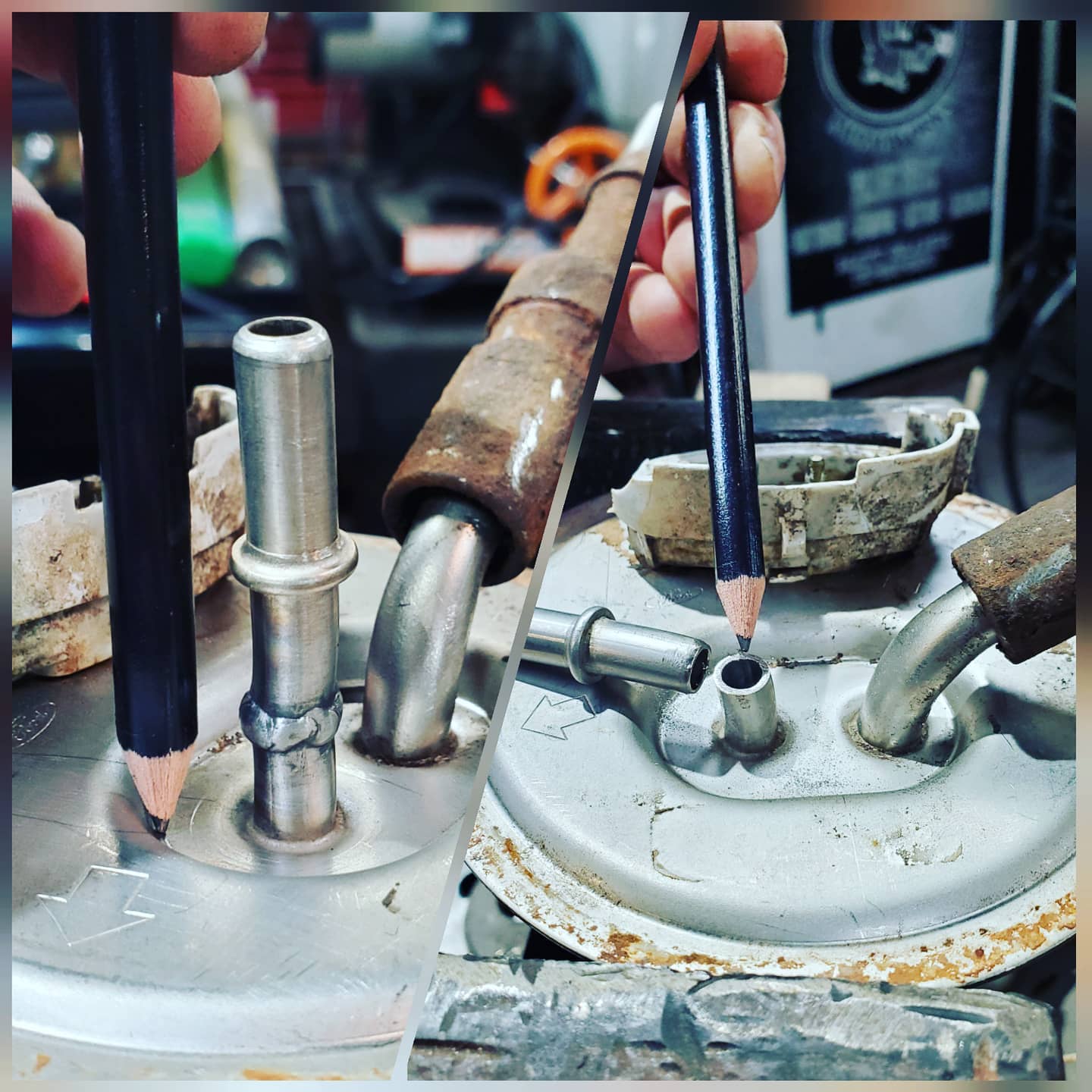Intricate tig weld repair