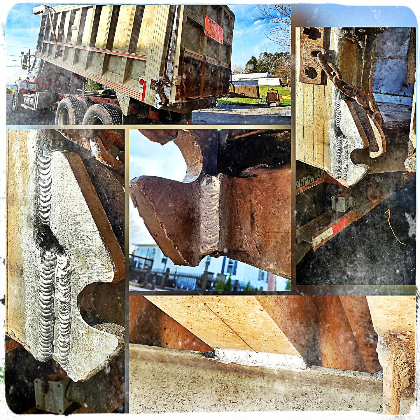 Aluminum truck bed repair