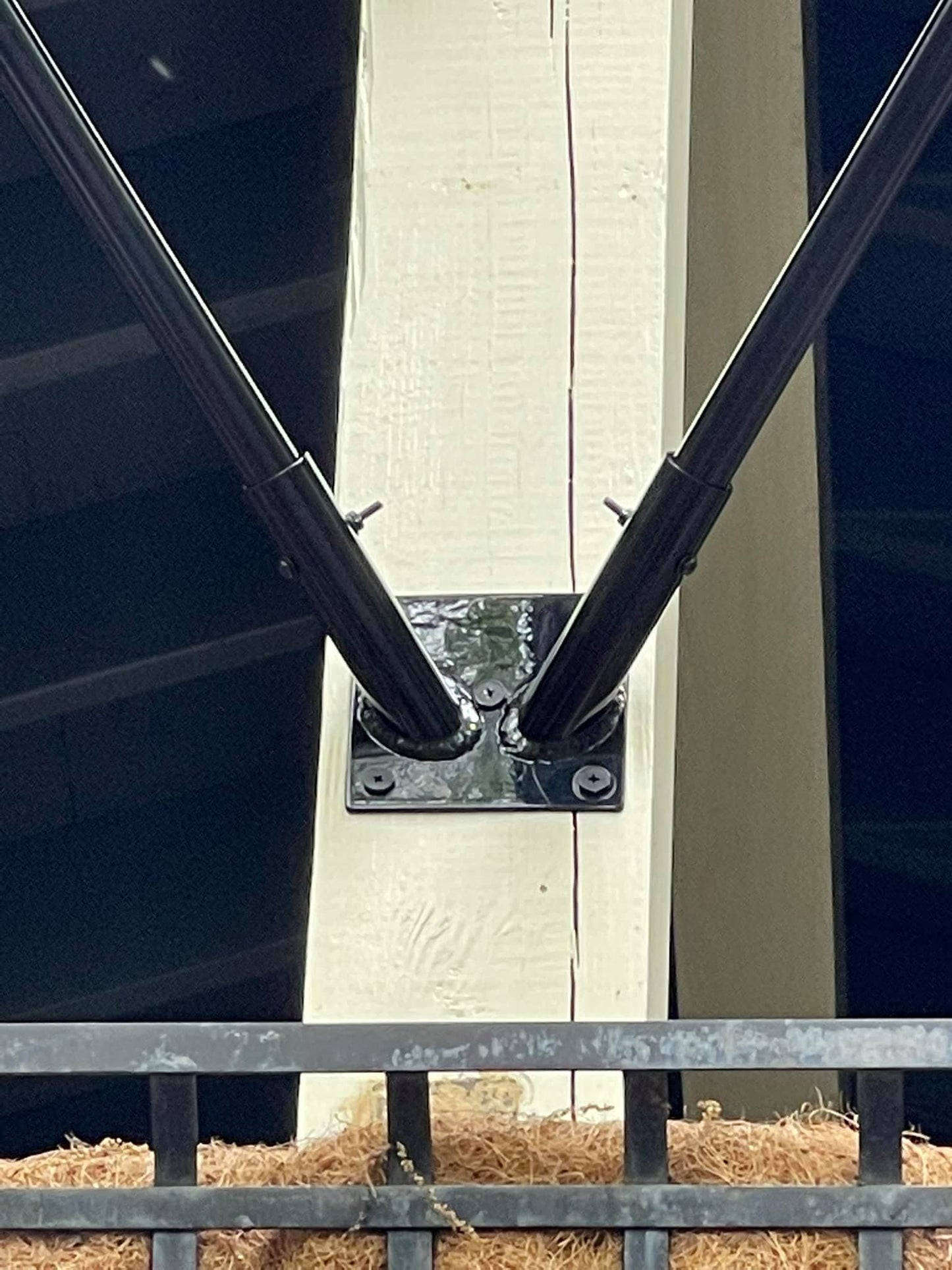 Custom dual flag holder