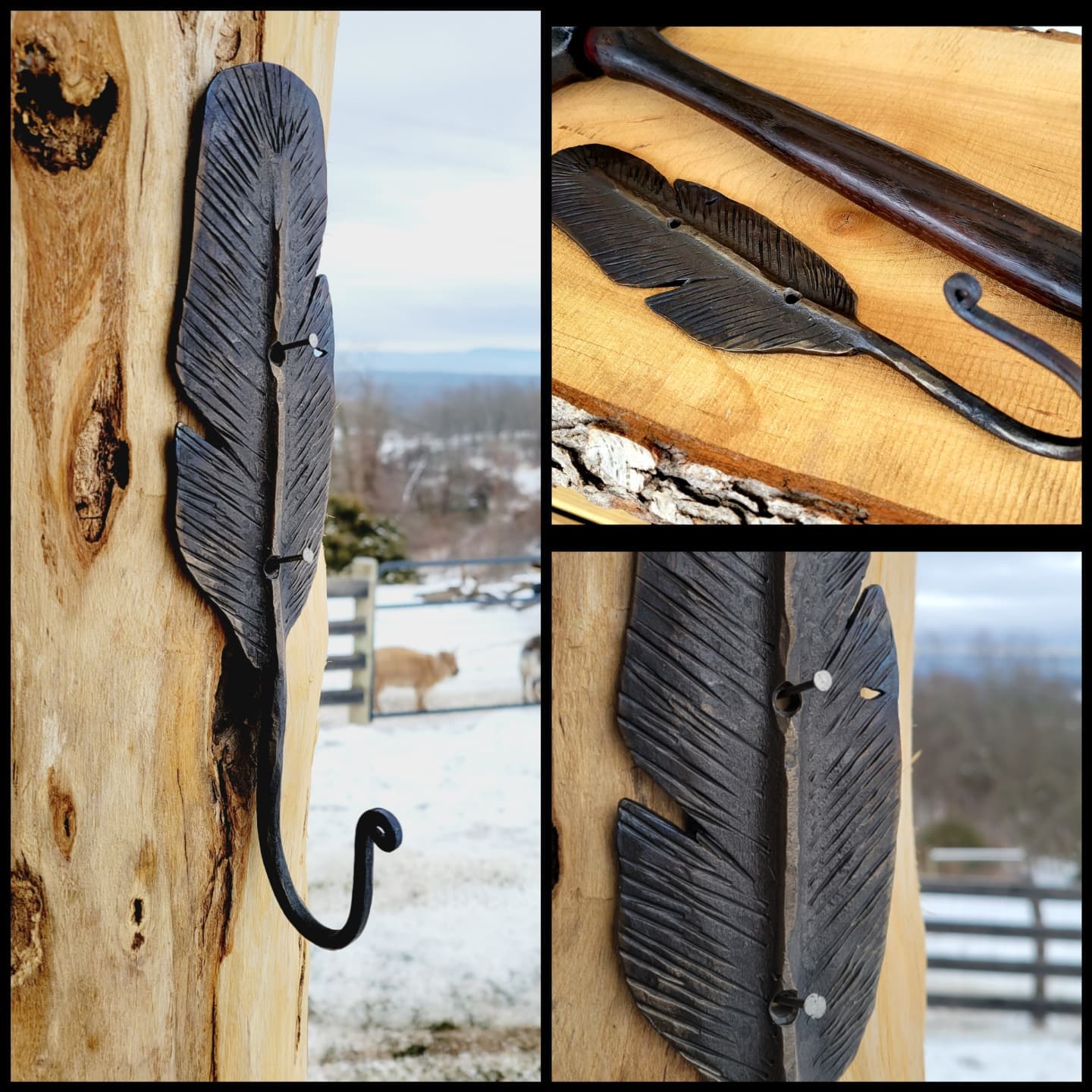 Feather Hook - 11 Inch